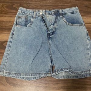bermuda denim shorts